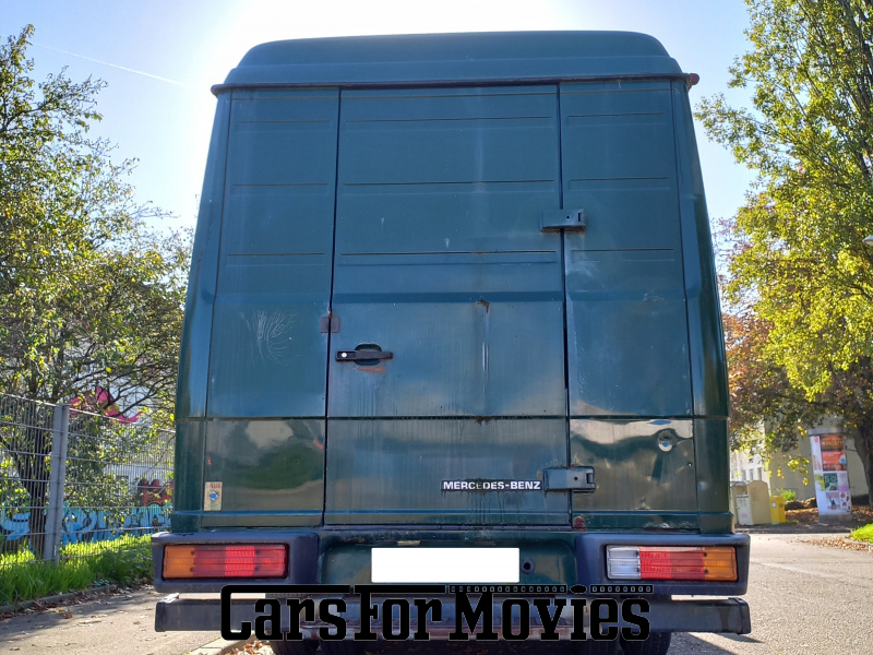 CarsForMovies | Mercedes Benz T2 711D Gefangenentransporter 1994 Deutschland Grün Braun Einsatzfahrzeug Spezialfahrzeug Sachsen 6194 Polizei Justiz 110 